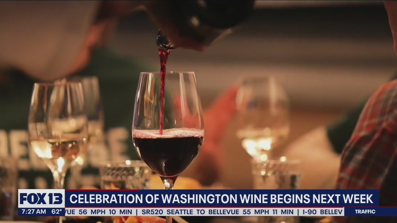 Wine Wednesday: Month-long celebration of WA wine starts next week | FOX 13 Seattle