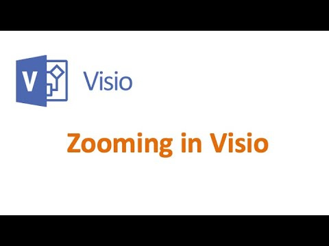 visio zoom in presentation mode