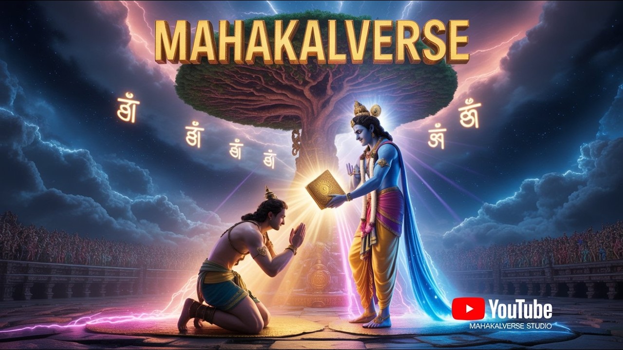Bhagavad Gita  | Purushottam Yog | Secrets of the Cosmic Tree | Krishna & Arjuna | MahakalVerse