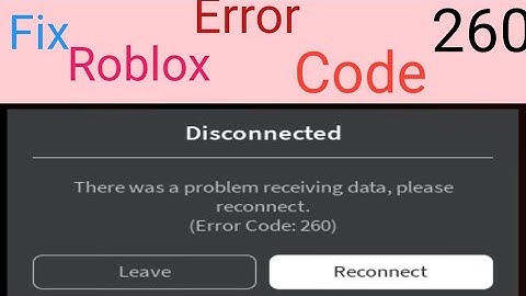Fix Roblox Error Code 260 | Easy Solution in 2025 (Works on PC & Mobile)
