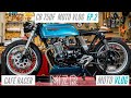 How to Tune Honda CB750 Cafe Racer MotoVlog | 4 into 1 exhaust, pods filters