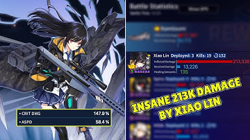 147.9% C.DMG & 58.4% ASPD Kestrel Xiao Lin PVP | Counter Side SEA