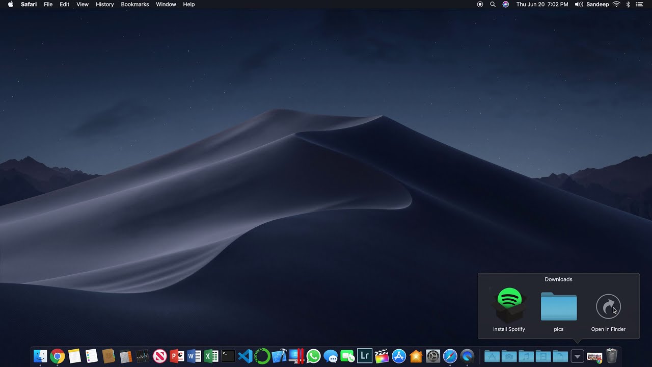 spotify for mac book