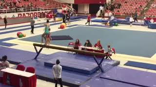 Carley Scott- Beam Santa Invitational 2018
