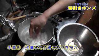 アオリイカの簡単料理レシピ ゲソの湯引きポンズ Youtube