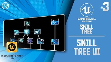 Unreal Engine 5 Tutorial -  Skill Tree Part 3: Skill Tree UI