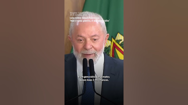LULA: ‘NÃO É UMA GUERRA, É UM GENOCÍDIO’ #noticias #gaza #israel #palestina