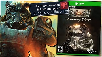 So I TRIED Fallout 4 Anniversary Edition...