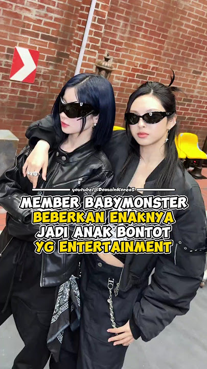 Member BABYMONSTER beberkan enaknya jadi anak bontot YG Entertainment #kpop #shorts
