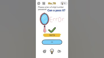 Brain out lv79 - Please enter a 5-digit number password