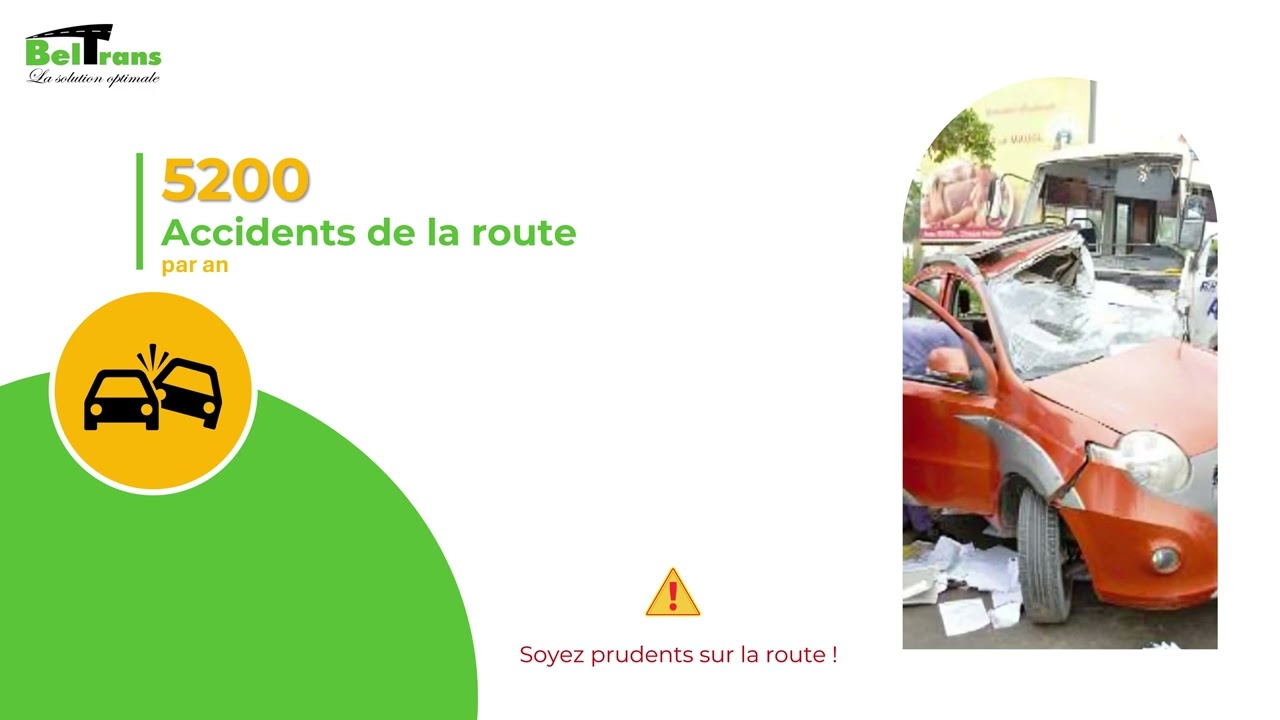 PRUDENCE SUR LA ROUTE VERS TOUBA - BELTRANS VOUS SOUHAITE UN BON MAGAL 