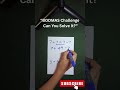 “BODMAS Challenge Can You Solve It” !!!!!! #maths #learnmath #mathstricks #mathematics