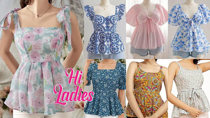 Crop top blouse design | Casual crop top for skirt and trouser #new #blouse #winter