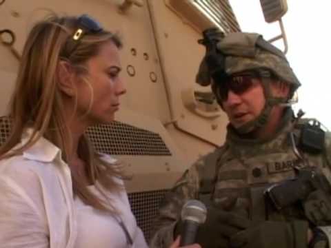 CBS News' Lara Logan speaks to Lt. Col. Dan Barnett about the fight for security in Baghdad's Sadr City, where US and Iraqi troops have met fierce resistance from Shiite militias. (CBSNews.com)