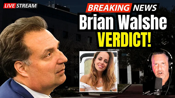 Breaking News! Verdict Reached in Brian Walshe Trial; THIS WILL GO LIVE WHEN THERE'S VERDICT