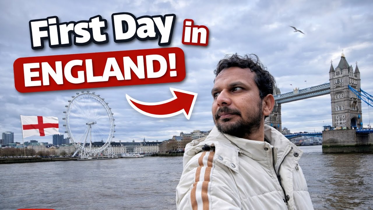 My first day in England 