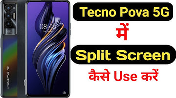How to enable split screen in Tecno Pova 5G || Tecno Pova 5G me split screen kaise enable kare ||