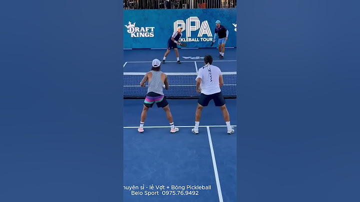 Pickleball - Những Pha Bóng Kinh Điển Của Môn Thể Thao Mới Lạ P2