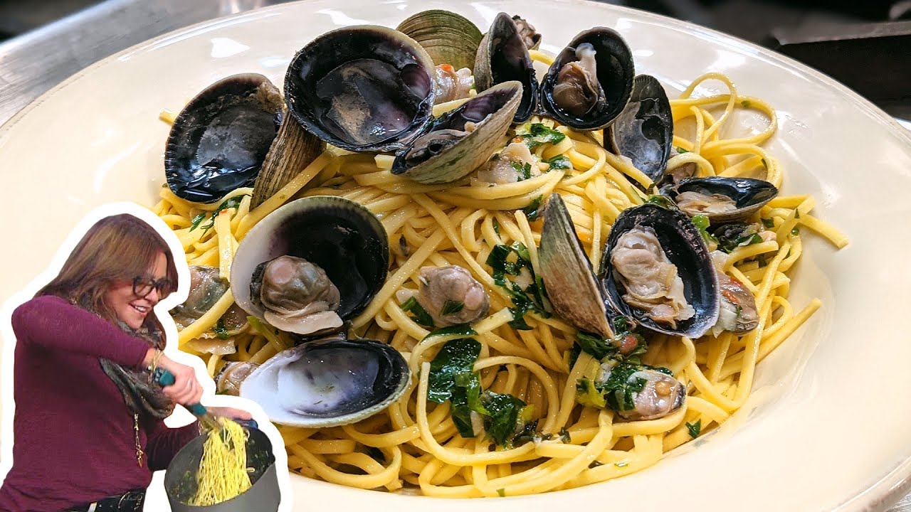 How To Make Linguine con Vongole From Rach