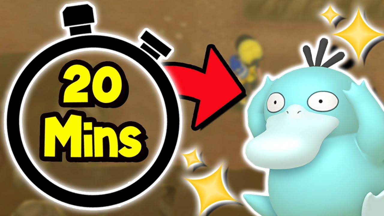 How Many Shiny Pokemon Can We Find in 20 Minutes
