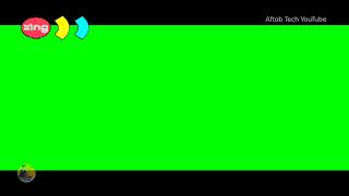 Zing New Logo 2022 Video Screen Green Screen Effect Animation Subscribe Aftab Tech Youtube