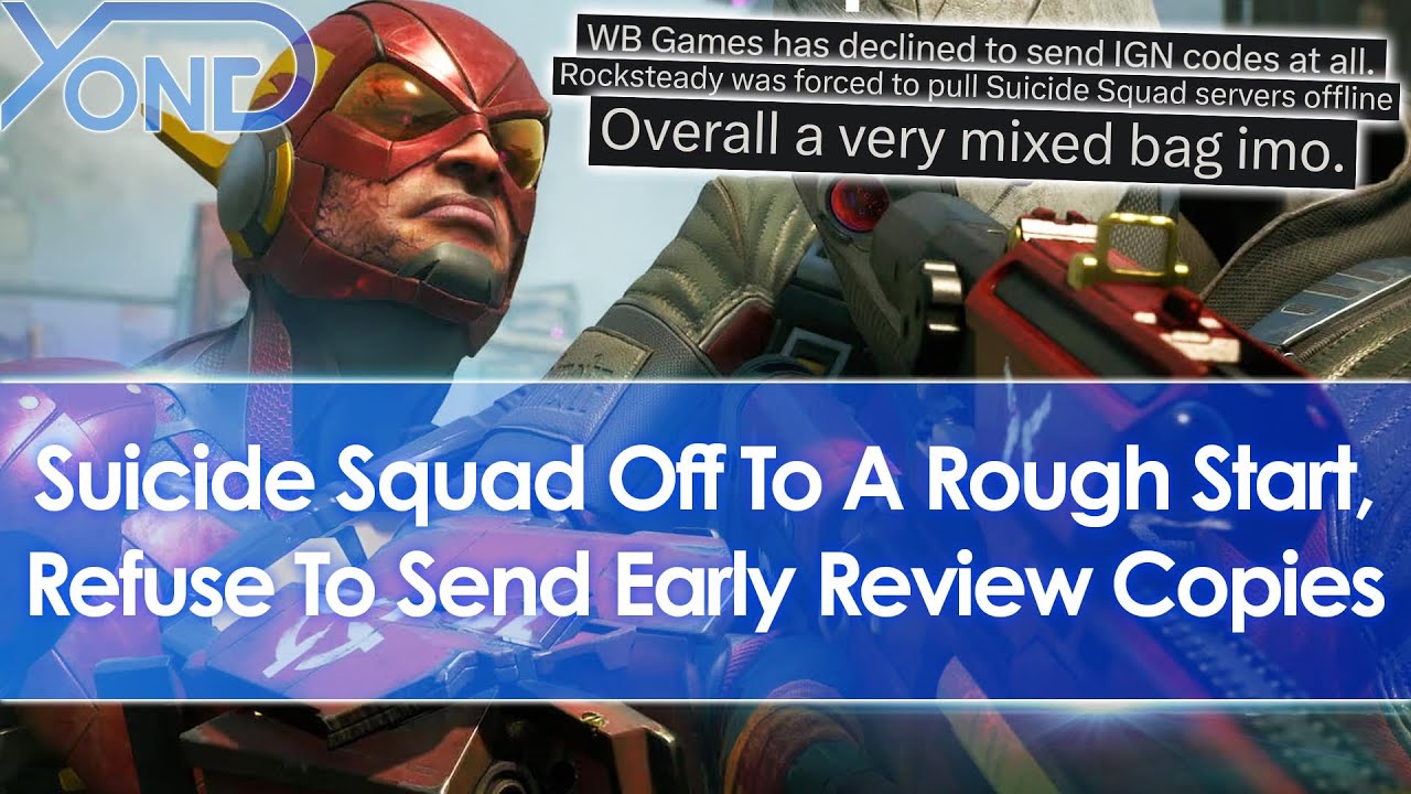 Suicide Squad Early Access Has Rough Start, WB Refuses To Send Early Review Copies