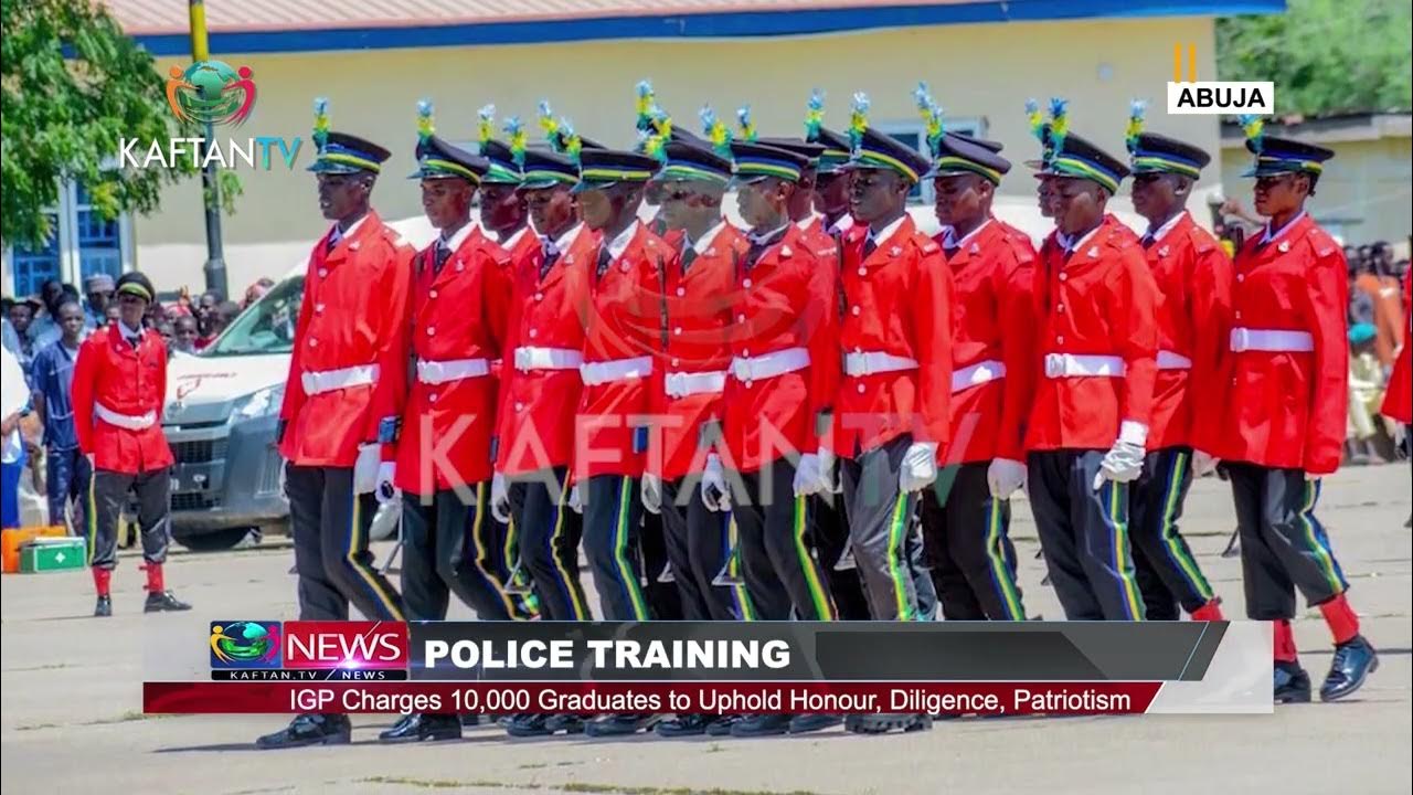 POLICE TRAINING: IGP Charges 10,000 Graduates to Uphold Honour, Diligence, Patriotism