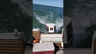 1975 Glaston V186 Tri-hull.  Johnson 85hp V4.  Lake Erie