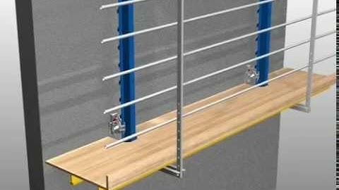 Automatic climbing formwork Xclimb 60 - Climbing sequence [EN]