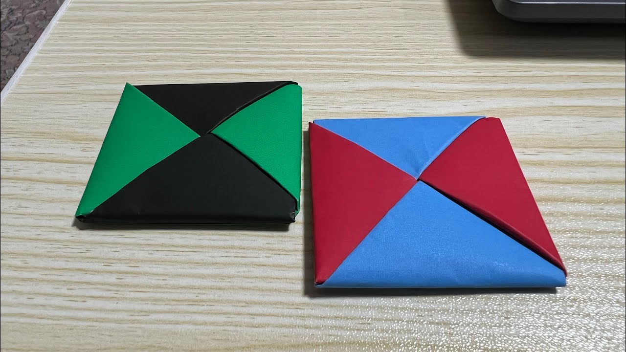 DDAKJI Squid Game paper flipping How to make it?! 딱지 by Prahar