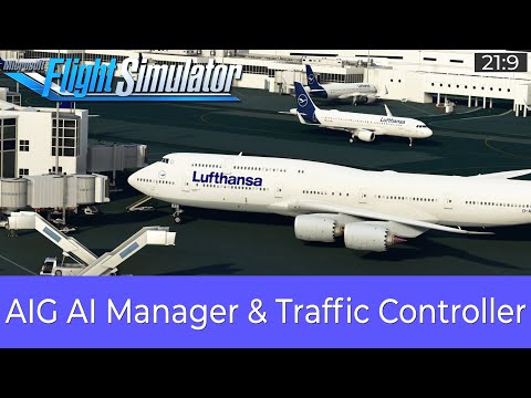 Alpha India Group AI Manager & Traffic Controller ★ FLIGHT SIMULATOR Deutsch