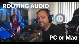 StreamVoodoo Audio routing on PC or Mac.