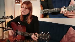 How to play "Pushing It Down and Praying" (Lizzy McAlpine) with original tuning