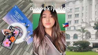 UNI VLOG • early mornings, back in campus, & itzy concert 🎧👒