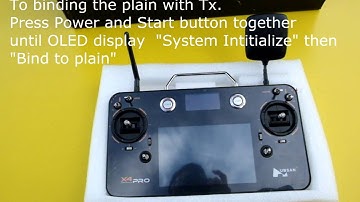 HUBSAN H109S HIGH EDITION BINDING METHOD