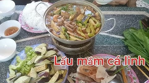 CÁCH LÀM LẨU MẮM CÁ LINH ĐƠN GIẢN TẠI NHÀ CỦA MẸ LIÊN | Mai Liên Vlog #laumam