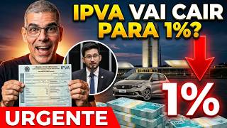 IPVA PODE CAIR PARA 1%? PEC AVANÇA E PODE MUDAR TUDO PARA MOTORISTAS