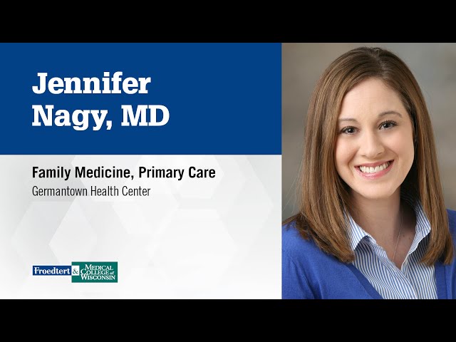 Watch Dr. Jennifer Nagy, family medicine physician on YouTube.