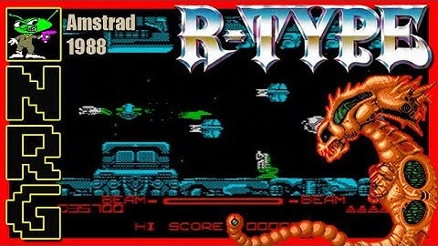 NRG: 5-10 Minutes of Gameplay - R-Type [Amstrad CPC]