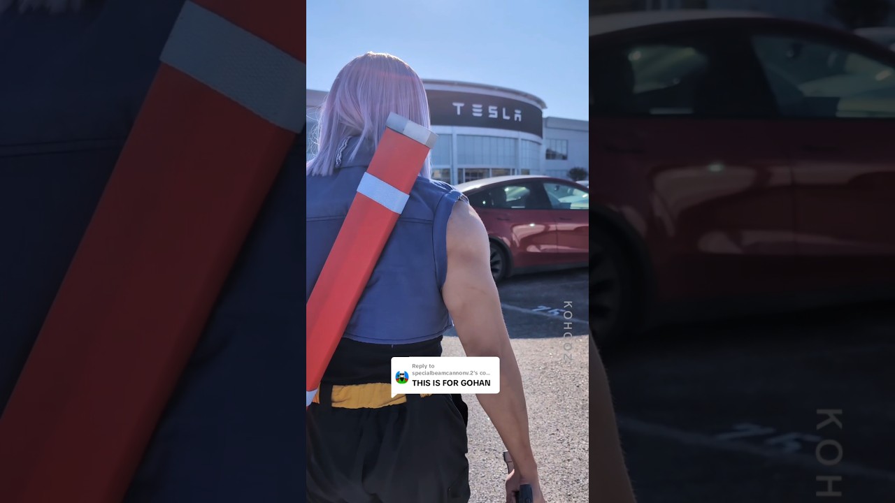 This is for Gohan. #dbz #dragonballz #trunks #futuretrunks #cosplay #trunkscosplay #gohan #androids