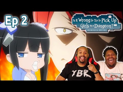 Is it wrong to pick up girls in the dungeon? DanMachi Reaction!! Season 1 Episode 2