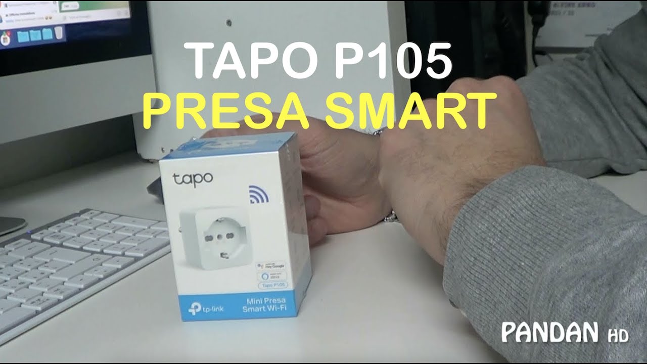 TP-Link Tapo P105 Smart Plug Linea Smart Home  Design Compatto,  compatibile con ogni tipo di spina! 