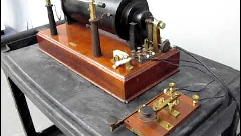 Marconi Spark Gap Transmitter Demonstration