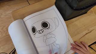 Famous Reviewing and drawing in this random Dandy's world coloring book Net Worth