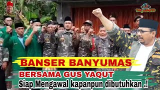 Banser with Gus Yaqut!!! Banser is ready to guard against the Kadrun Khilafah rioters #banser