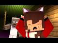 JJ and JJ Girl escape frome ghost challenge - Maizen Minecraft Animation