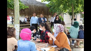 BAŞKAN TAVLI ÜNYE MUSTAFA RAKIM ANADOLU LİSESİ ÖĞRENCİLERİ İLE BİRARAYA GELDİ