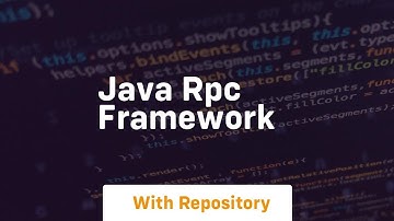 java rpc framework