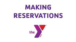 How to make an online Reservation at the YMCA