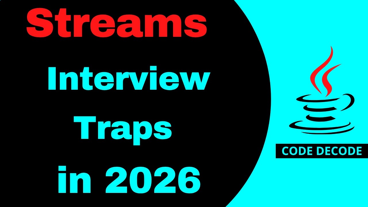 Java 8 Streams Interview Traps in 2026 | Interview Questions and ...